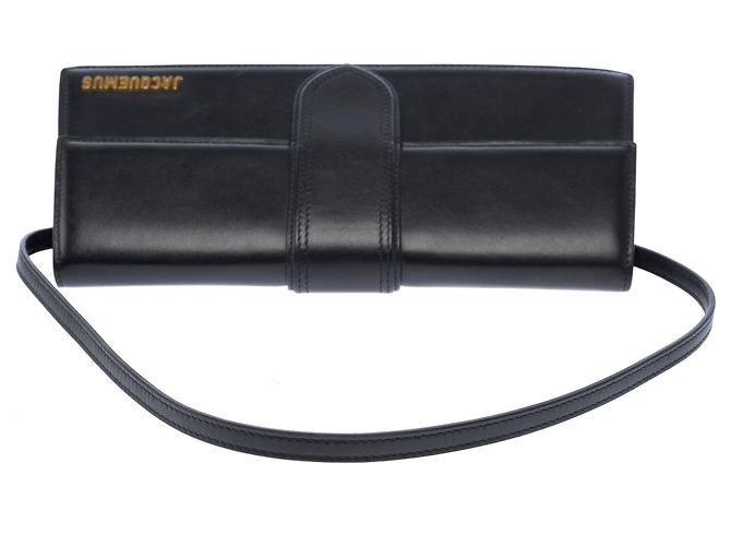 Borsa JACQUEMUS Le Bambino in Pelle Nera - 103415 Nero - vista 9
