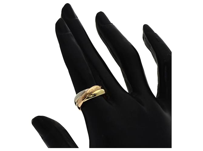 Cartier Trinity Ring #50 Pink Weiß Gelb - Ansicht 4