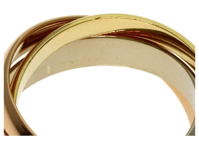 Cartier Trinity Ring #50 Pink Weiß Gelb - Ansicht 5