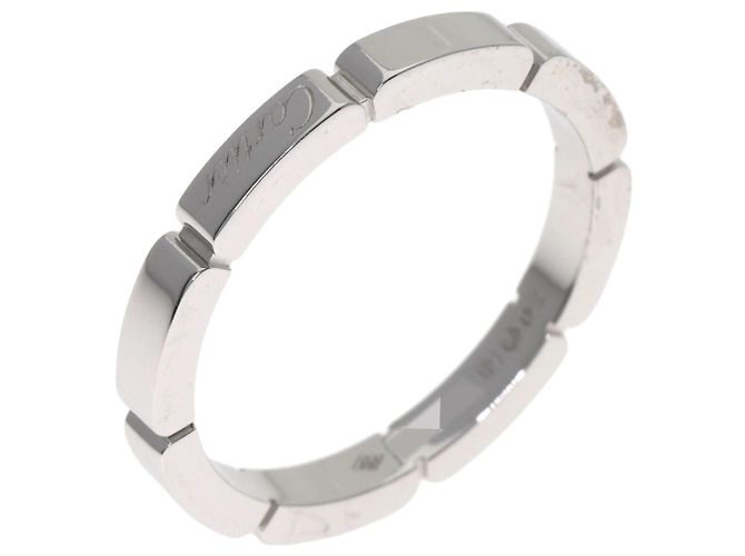 Anello Cartier Maillon Panthère #58 in oro bianco 18K - vista 2