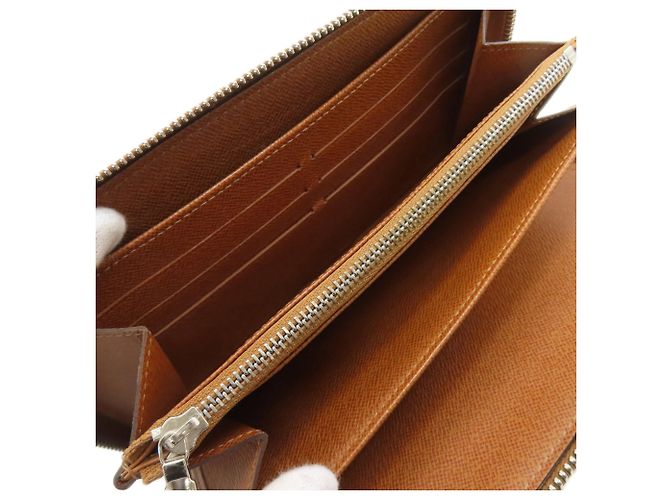 Cartera Larga Zippy Organizer Louis Vuitton Castaño - vista 5