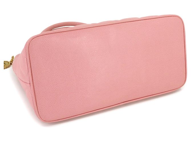 Classique Sac à main Médaillon Chanel Rose - vue 5