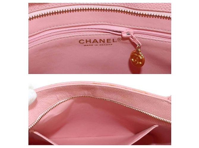 Classique Sac à main Médaillon Chanel Rose - vue 8