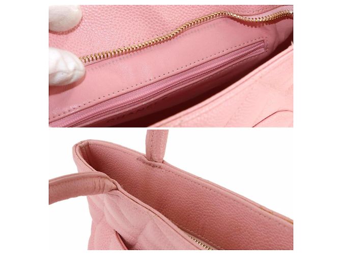 Classique Sac à main Médaillon Chanel Rose - vue 9