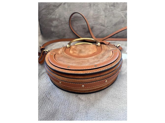 Chloé Bolsa Chloe Pixie em Couro e Camurça - vista 10