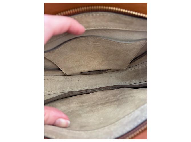 Chloé Bolsa Chloe Pixie em Couro e Camurça - vista 12