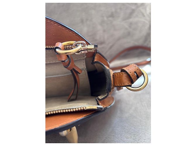 Chloé Bolsa Chloe Pixie em Couro e Camurça - vista 16