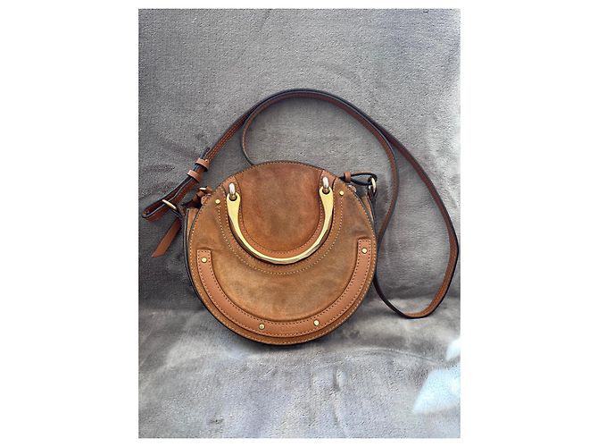 Chloé Bolsa Chloe Pixie em Couro e Camurça - vista 2