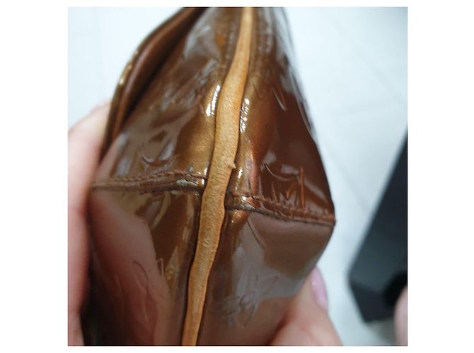 Borsa a spalla Thompson Street in vernice marrone Louis Vuitton usata - vista 15