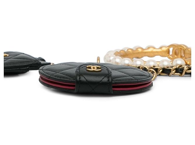 Chanel 2021 Bracciale in Perle Corona Cc Multi Pochette Borsa Usata - vista 5