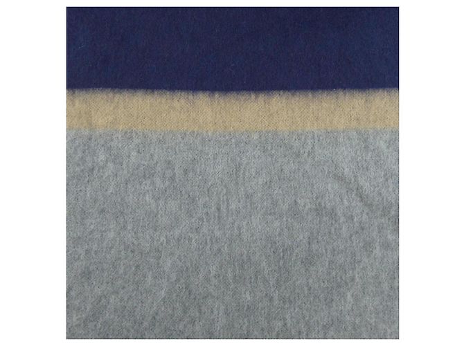 Cashmere-Schal von Louis Vuitton Braun Marineblau - Ansicht 4