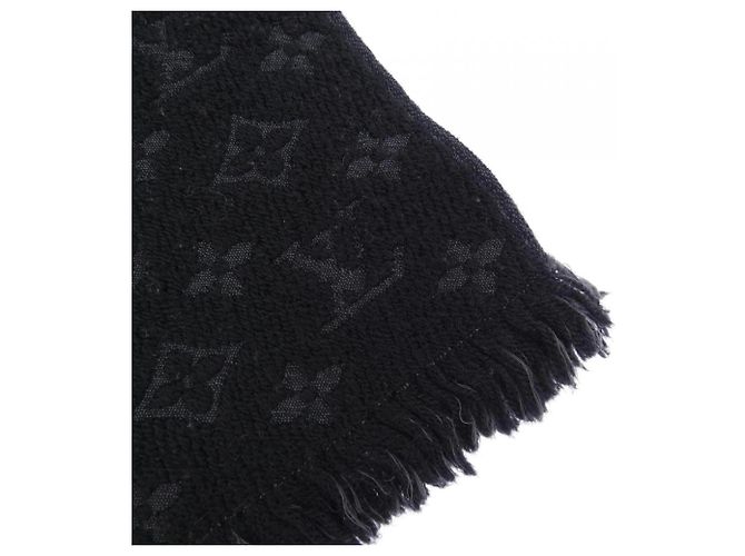 Klassischer Monogramm-Schal von Louis Vuitton Schwarz - Ansicht 2