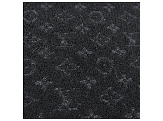 Klassischer Monogramm-Schal von Louis Vuitton Schwarz - Ansicht 4