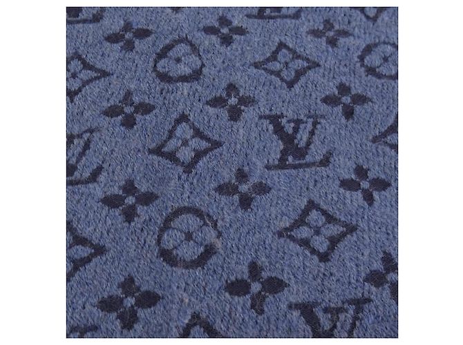 Louis Vuitton Monogram Classic Scarf Navy blue - view 4