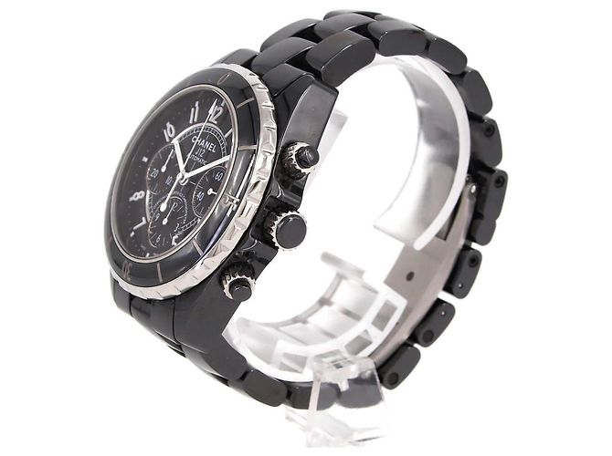 Chanel J12 Chronograph Ceramic Watch - view 2