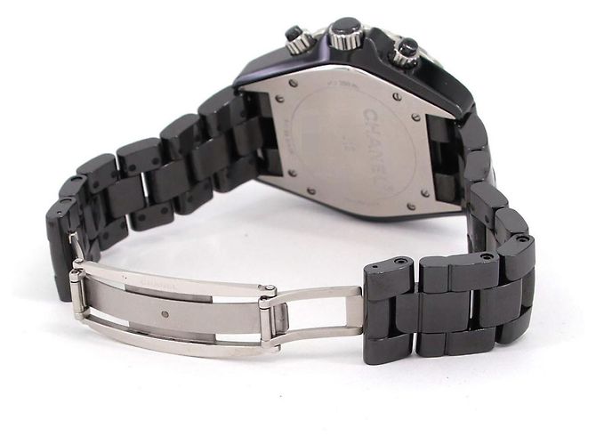 Chanel J12 Chronograph Ceramic Watch - view 6