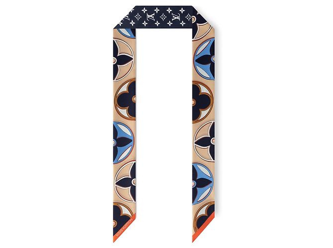 Foulard in seta Louis Vuitton LV Duality BB Bandeau Multicolore - vista 2