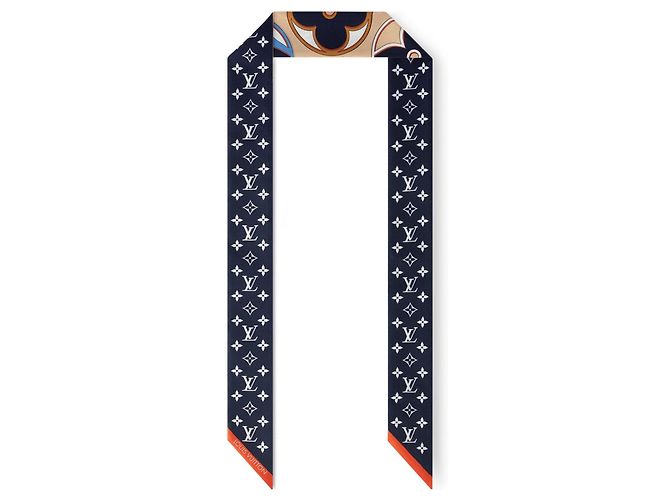 Foulard in seta Louis Vuitton LV Duality BB Bandeau Multicolore - vista 3