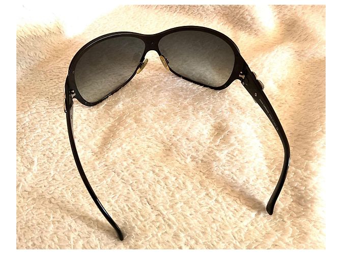 Gafas de sol Dolce & Gabbana DG 2033 Negras Acetato Oversized Negro - vista 6