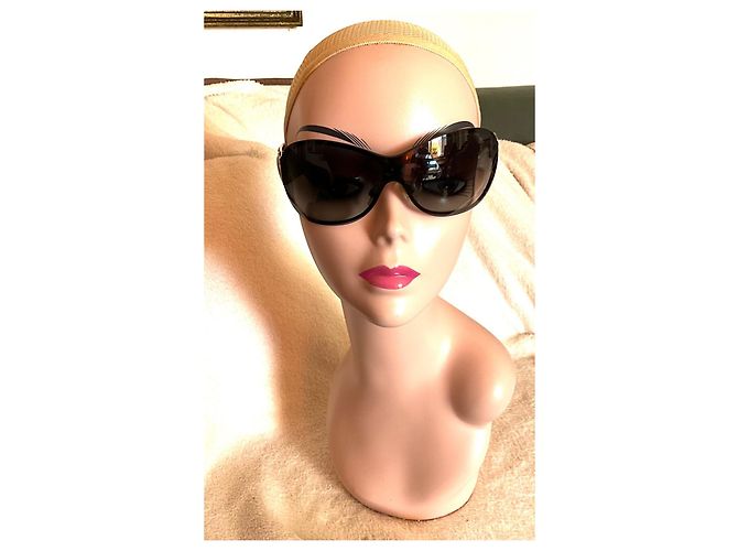 Gafas de sol Dolce & Gabbana DG 2033 Negras Acetato Oversized Negro - vista 8