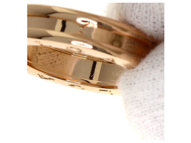 Bulgari Anello Bvlgari B-zero1 in oro rosa 18K - vista 6
