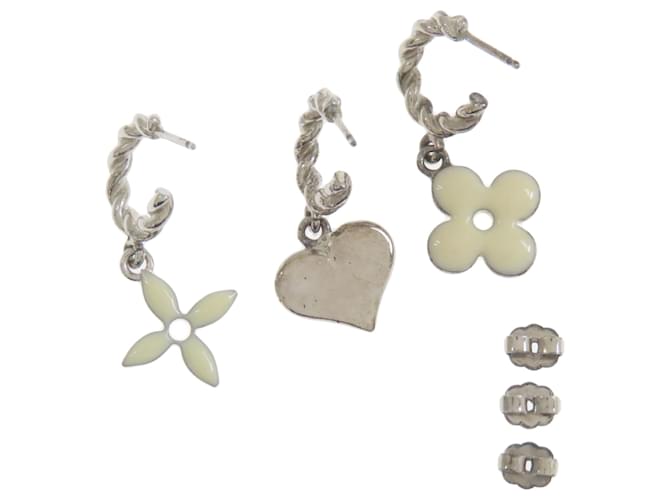 Orecchini Sweet Monogram Louis Vuitton Argento - vista 2