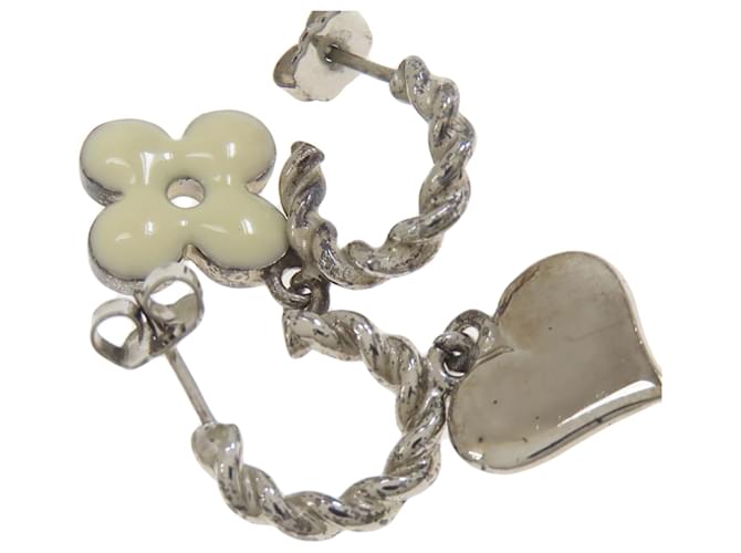 Orecchini Sweet Monogram Louis Vuitton Argento - vista 4