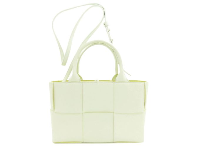 Borsa Arco di Bottega Veneta Bianco Verde - vista 2