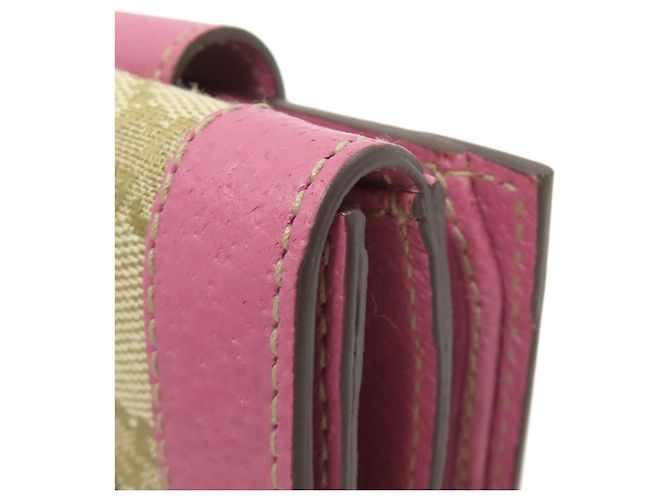 Billetera bi-fold GG 154119 de Gucci Castaño Rosa - vista 14