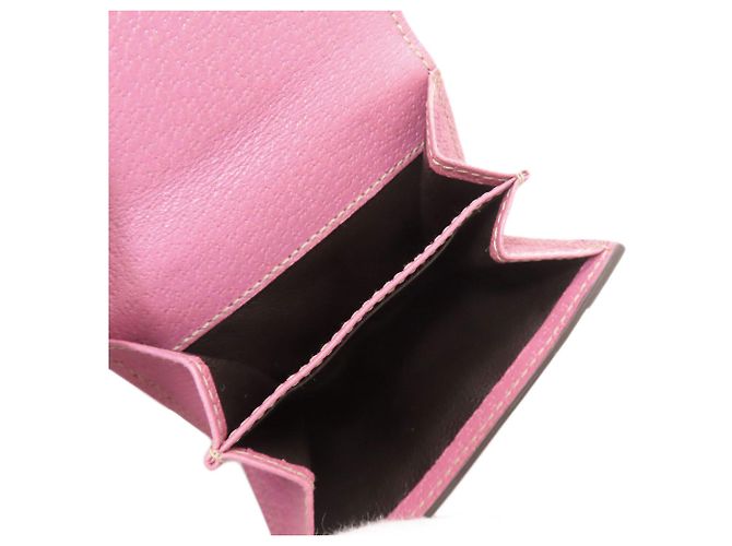 Billetera bi-fold GG 154119 de Gucci Castaño Rosa - vista 6