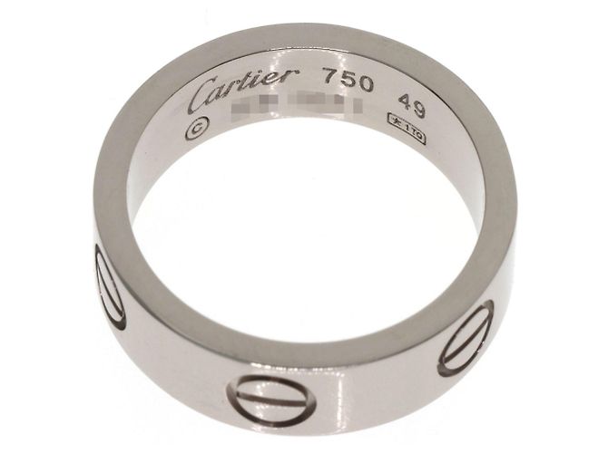 Anello Love Cartier in oro bianco 18K - vista 4