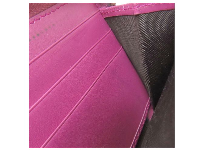 Cartera larga de cuero rosa Gucci - vista 11
