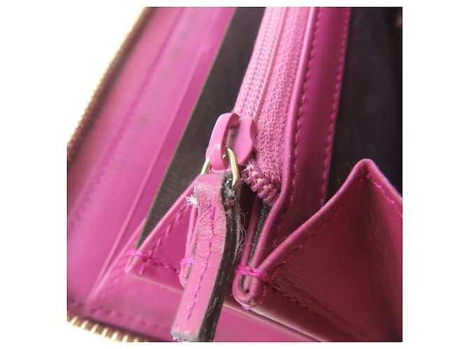 Cartera larga de cuero rosa Gucci - vista 13