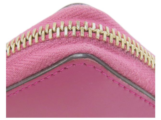 Cartera larga de cuero rosa Gucci - vista 17