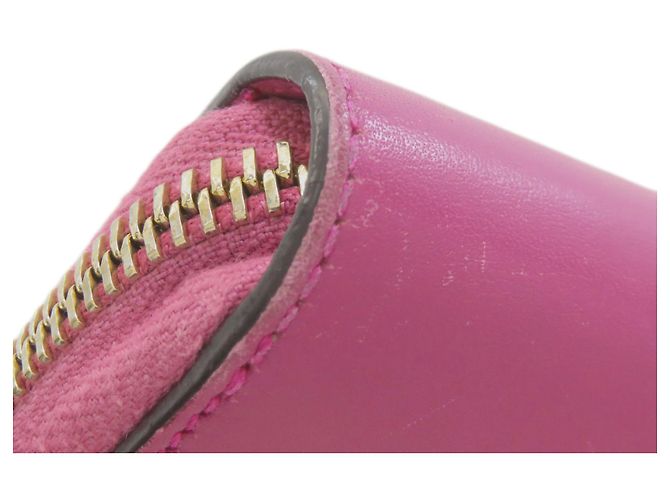 Cartera larga de cuero rosa Gucci - vista 20