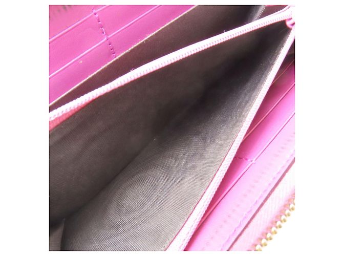 Cartera larga de cuero rosa Gucci - vista 5
