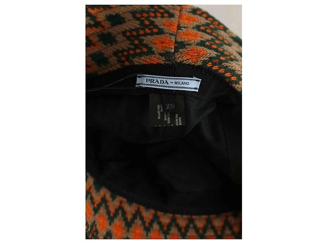 Prada Multicolor bucket hat Multiple colors - view 6
