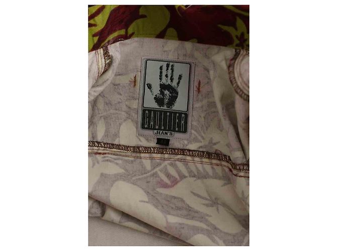 Jean Paul Gaultier Chaqueta granate Burdeos - vista 7