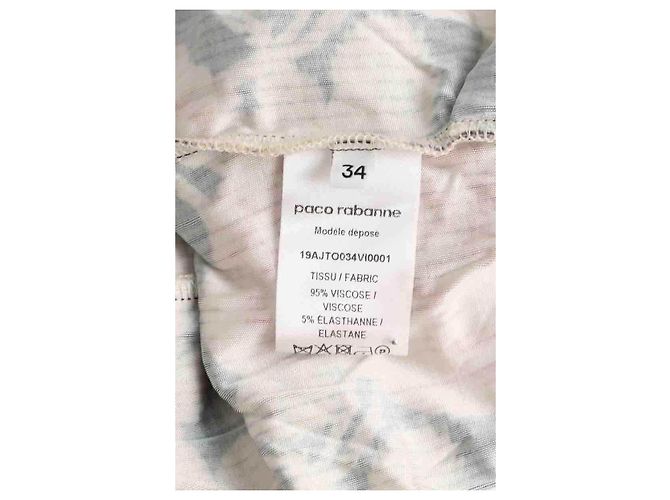 Paco Rabanne Blusa multicolore - vista 6