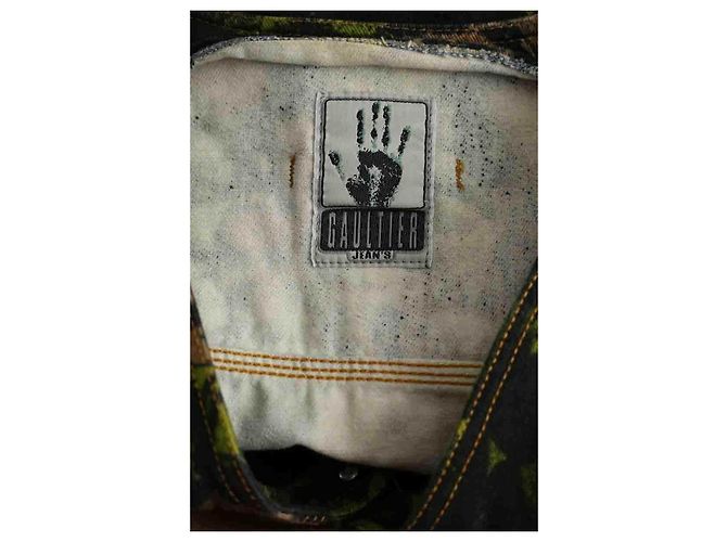 Jean Paul Gaultier Giacca senza maniche multicolore - vista 5