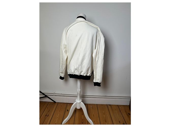 Autre Marque Pull ras du cou vintage Kansai Yamamoto noir et blanc M - vue 4
