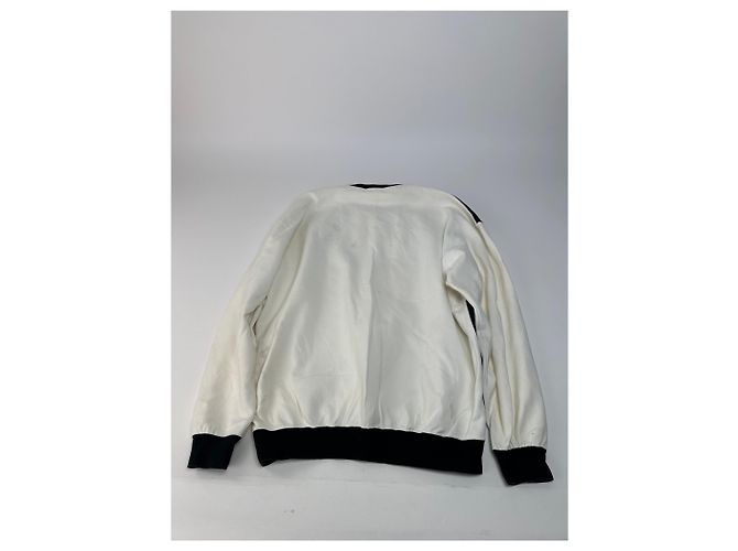 Autre Marque Pull ras du cou vintage Kansai Yamamoto noir et blanc M - vue 9