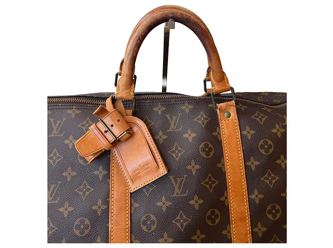 Un bellissimo Keepall 55 Bandoulière di Louis Vuitton. - vista 5