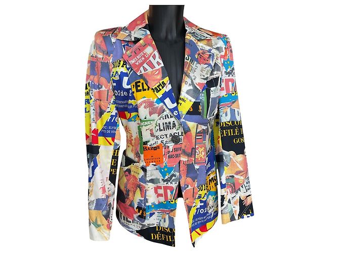 Giacca Bazar Newspaper di Christian Lacroix - vista 3