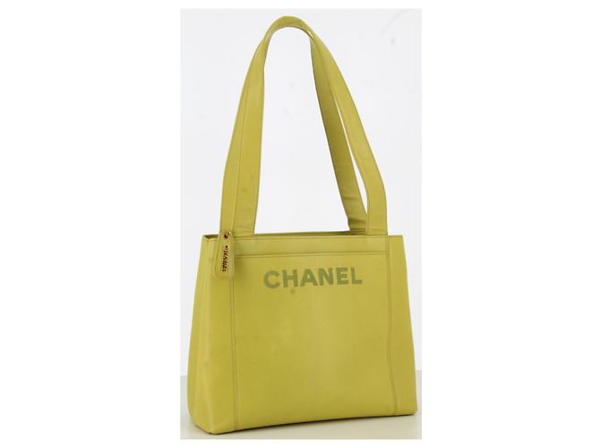 Timeless Borsa a spalla verde pistacchio Chanel 1997 - vista 4