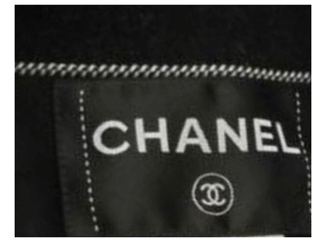Schwarze cropped Jacke Chanel 2013 NWOT Größe 38 Gebraucht - Ansicht 6