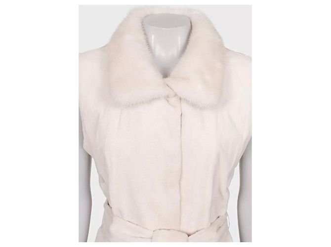 Gilet di lusso Zilli bianco - Taglia 40/L Usato - vista 4