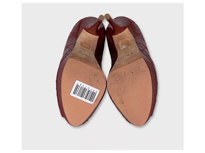 Rote Lacklederabsätze von Christian Dior - Größe 38 gebraucht - Ansicht 5