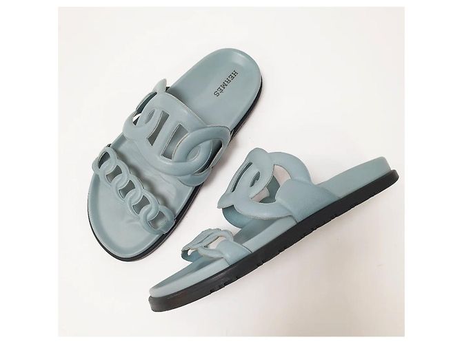 Infradito Extra Hermès Blu Taglia 37 usati - vista 2