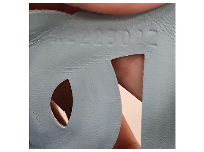Infradito Extra Hermès Blu Taglia 37 usati - vista 5